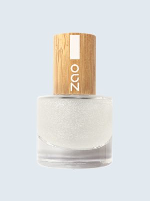 ZAO, Biobaseret Duo Base Top Coat - 665 Glitter