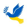 Ukraine, fredsdue, hvid