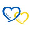 Ukraine, hjerte, hvid